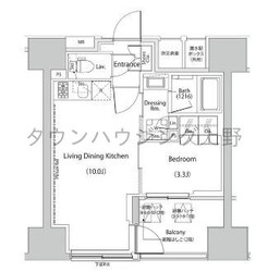 ザ・パークハビオ人形町レジデンスの物件間取画像